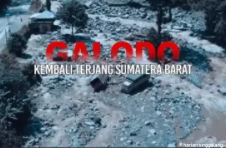 Banjir lahar dingin. (Foto: YouTube)