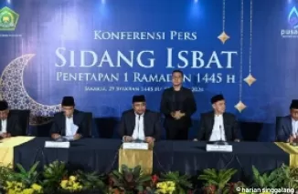 Sidang Isbat Digelar Kemenag hari ini, 7 Juni 2024. (Foto: Tempo.co)