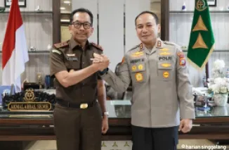 Karena Ini, Kapolda Riau Irjen Pol Hery Herjawan Kunjungi Kejati Riau