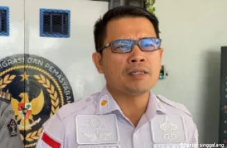 Pelaksana Harian (Plh) Kepala Rutan Kelas I Pekanbaru, Nimrot Sihotang