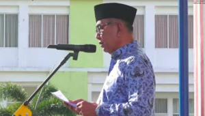 Upacara Perintatan HKN Tanggal 19 Februari 2024 di Kabupaten Pesisir Selatan