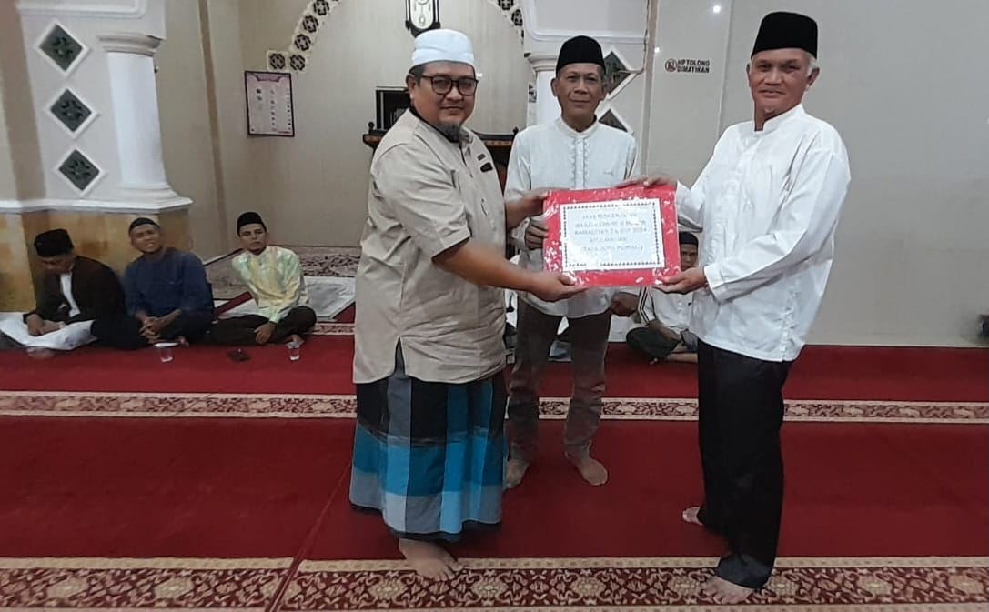 Foto Tim IX Ramadan 1445 H Pemko Solok Dipimpin Efriyon Coneng Kunjungi Masjid Nurul Amal PPA