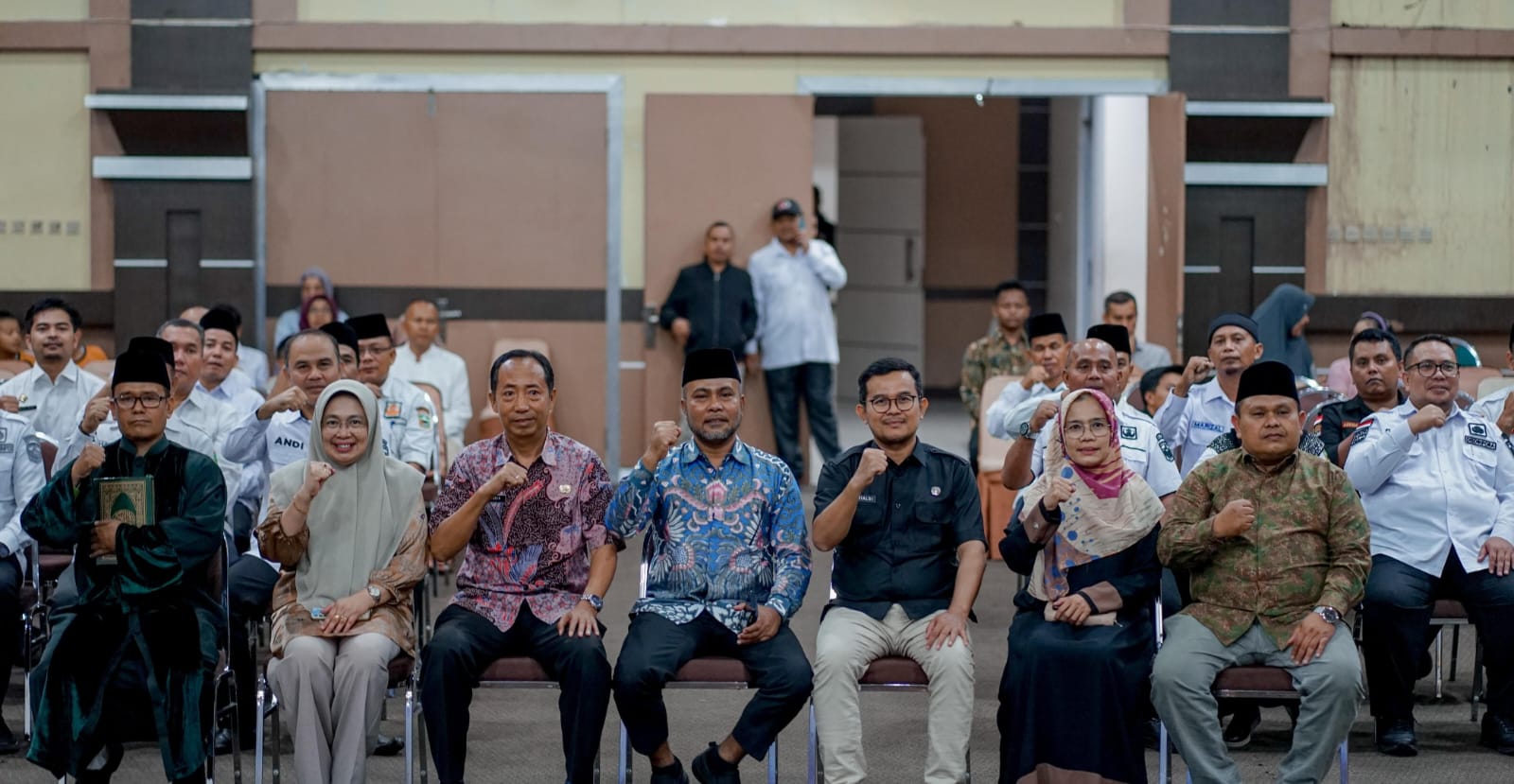 Foto Bupati Diwakili Asisten I Syahrial, Lantik 47 Pejabat Pengawas dan Pejabat Administrator Lingkup Pemkab Solok