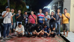 Para Pelaku Penyalahgunaan Narkoba Diamankan di Mapolres Solok.(Foto: Dok istimewa)