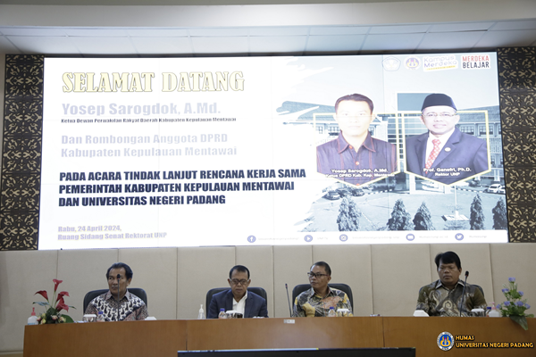 Foto Pertemuan UNP dan DPRD Kabupaten Mentawai Bahas Rencana Pembukaan PSDKU di Mentawai