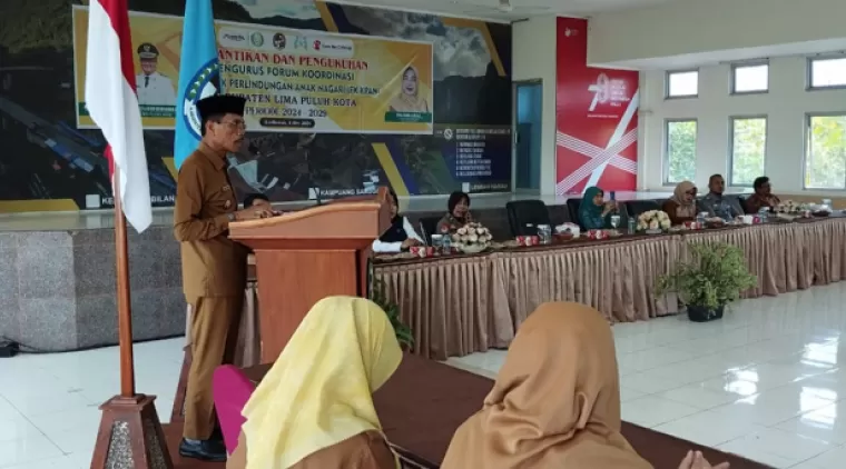 Bupati Safaruddin Kukuhkan Pengurus FK-KPAN Periode 2024-2029, Senen 6 Mei 2024.