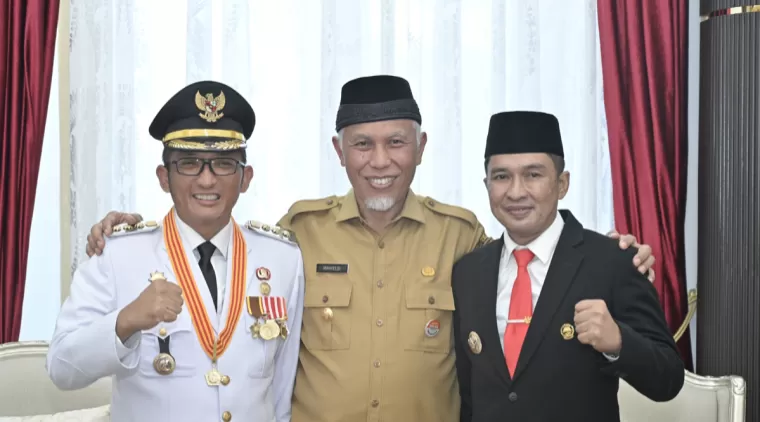 Gubernur Sumbar Mengapresiasi Kepemimpinan Wali Kota Hendri Septa dan Wakil Wali Kota Ekos Albar