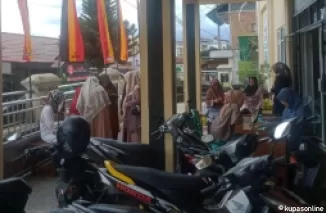 Kegiatan BPJS Kesehatan keliling ketika melayani masyarakat