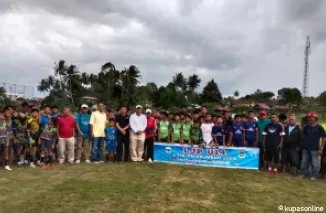 Memperebutkan pials LJP dibuka walikota Payakumbuh diwakili Kadis Parpora Payakumbuh Novriwandi, di lapangan Kapten Tantawi, kelurahan Tanjung Pauh, kecamatan Payakumbuh Barat, Rabu 1 Mei 2024.