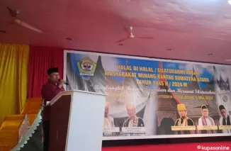 Pemprov Sumbar Angkat Isu Pembangunan Kampung Halaman dalam Acara Halal Bihalal BM3 di Medan