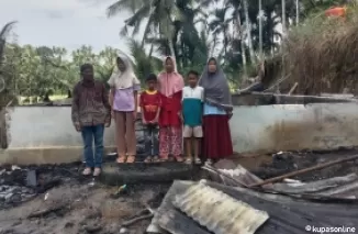 Satu rumah dibukit malintang hangus terbakar