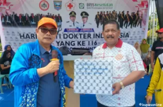 Wakil Ketua DPRD Daliyus K Hadiri Kegiatan Peringatan Hari Bakti Dokter Indonesia Ke -116