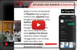 Video Cara Cek Bansos Melalui Aplikasi Terbaru 2024 dari Kemensos, Informasi Penting Buat RT/RW/Pedsos!