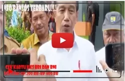 Video Yang Punya Kartu KKS BRI dan BNI,  Masuk Uang Rp.200 Ribu, Info Bansos Terbaru!