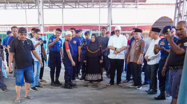 Pj Wali Kota Padang Andree Hadiri Pemotongan Hewan Qurban Dinas Damkar