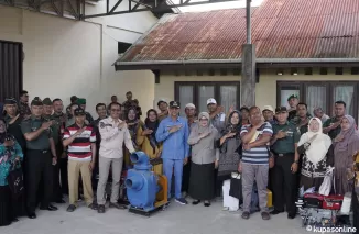 57 Keltan dari Berbagai Nagari di Limapuluh Kota Terima Alat Pertanian, Kamis 20 Juni 2024.