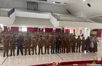Bupati Agam Andri Warman hadir dalam acara tersebut yang berlangsung di Auditorium IPDN Kampus Sumatera Barat di Kecamatan Baso