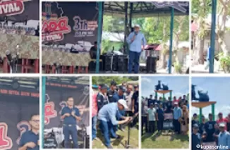Erianto, Ketua Dewan Perwakilan Pasaman Barat, Membuka Festival Vespa Pasaman Barat Bersatu