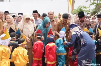 Lahirkan Inovatif Nyata, Posyandu Bougenville 2 Dinilai Tim Sumbar Bertempat di kantor kecamatan Payakumbuh Selatan, Senen 24 Juni 2024. Tim penilai lomba kader posyandu berprestasi tingkat Provinsi.
