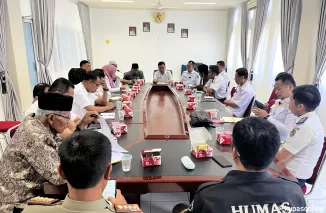 Pemkab Limapuluh Kota Bersama Kemenag Matangkan Persiapan Shalat Idul Adha, pada rapat Rabu 12 Juni 2024.