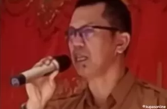 Kepala Dinas Pendidikan dan Kebudayaan Kabupaten Limapuluh Kota Afri Efendi, S.Pd., M.M. saat ditemui Tim Humas di kawasan perkantoran Sarilamak, Senin 24 Juni 2024.