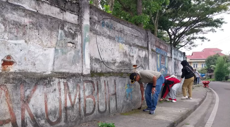 Sekda Payakumbuh Rida Ananda di galanggang Kubu Gadang, Jumat 28 Juni 2024.