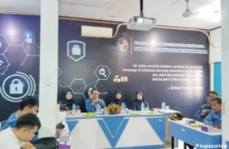 Kegiatan Visitasi Tim Penilai EPSS di aula Diskominfo Limapuluh Kota, Rabu 17 Juli 2024.