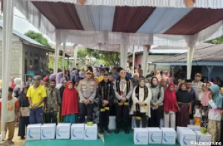 Luar Biasa, Secara Pribada Wakapolda Sumbar Bantu 2 Unit Rumah Layak Huni di Limapuluh Kota, Minggu 14 Juli 2024.