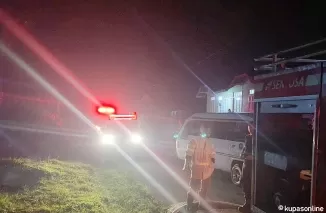 Satu unit rumah di Jorong Surau Lubuak Nagari Tigo Balai Kecamatan Matur Kabupaten Agam dilaporkan dilahap si jago merah