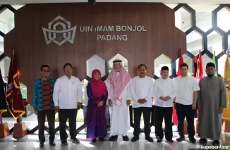 UIN Imam Bonjol Sambut Dua Tamu Istimewa, Kuliah Umum Dr. Muhammad Fidaa Bahjat dan Prof. Dr. Talip Kucukcan