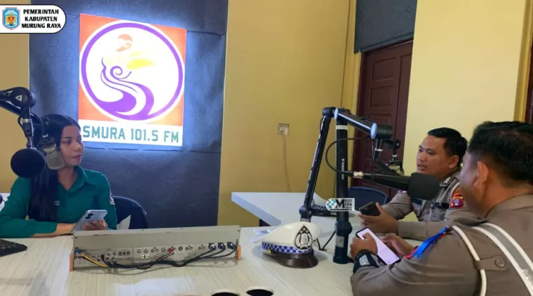 Satlantas Polres Murung Raya Gelar Operasi Keselamatan Telabang 2025, Sosialisasi Digencarkan Melalui Radio