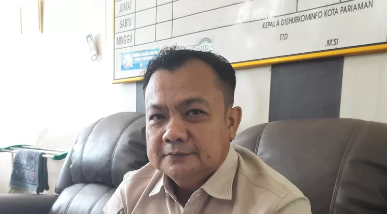 Awandi, Ka Dishub Kota Pariaman.