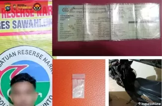 Satres Narkoba Polres Sawahlunto Tangkap Pelaku Penyalahgunaan Narkoba