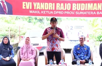 Wakil Ketua DPRD Sumbar, Evi Yandri Reses di Tiga Lokasi Padang, Serap Aspirasi Warga dan Tindaklanjuti Permasalahan Masyarakat