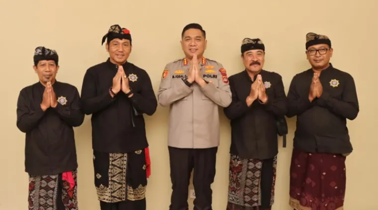 PHDI Kota Denpasar Audiensi dengan Kapolresta, Bahas Bhisama hingga Isu Keamanan Pura