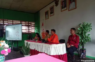 BPBD Kalteng Sosialisasikan Satuan Pendidikan Aman Bencana di Dua Sekolah Kapuas