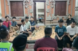 Kapolsek Dentim Sambangi STT Dharma Puspita: Wujud Sinergi Jaga Kamtibmas Jelang Nyepi dan Idul Fitri
