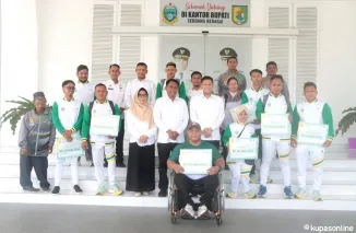 Pemkab Sergai Apresiasi Atlet Berprestasi, Bupati Serahkan Tali Asih Sebagai Bentuk Penghargaan