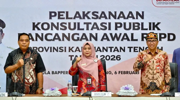 Konsultasi Publik RKPD Kalimantan Tengah 2026, Menyusun Rencana Pembangunan yang Terintegrasi dengan Prioritas Nasional