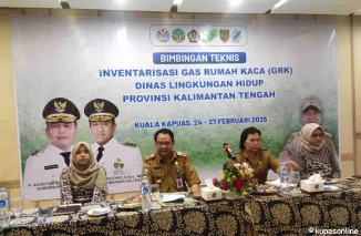 DLH Kalteng Tingkatkan Kapasitas Inventarisasi Emisi Daerah Lewat Pelatihan SIGN-SMART
