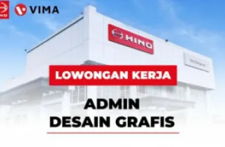 Hino VIMA Buka Lowongan Admin Desain Grafis, Segera Kirim CV-mu!