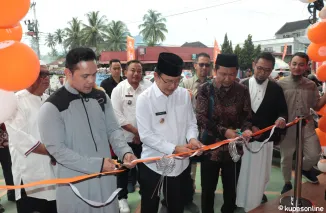 Okta Wirawan di kelurahan Kapalo Koto di Balai, kecamatan Payakumbuh Utara, usai dibuka secara resmi oleh walikota Payakumbuh Zulmaeta, Rabu 23 April 2025.