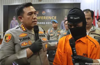 Pelaku Pembunuhan dan  Mutilasi di Tangkap Polresta Serang Kota