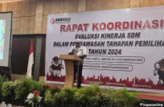 Penguatan Sinergi Antar Lembaga Jadi Fokus dalam Evaluasi Pengawasan Pemilu 2024 di Kalteng