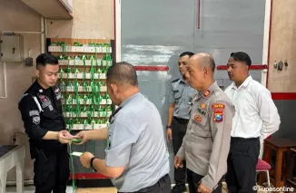 Polres Jember Studi Tiru Layanan Kunjungan di Lapas Jember