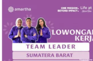 PT Amartha Mikro Fintek Buka Lowongan di Sumatera Barat, Cek Posisi dan Syaratnya!