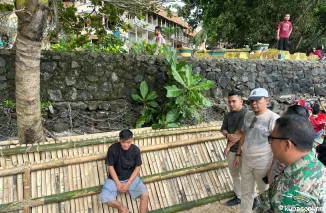 Tim Gabungan Polda Banten Tangkap Pelaku Pungli di Jembatan Pantai Carita Pandeglang