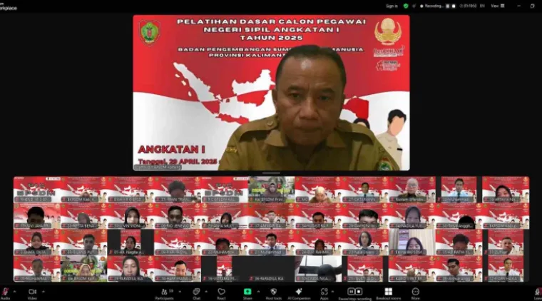 BPSDM Kalteng Bangun ASN Unggul Lewat Latsar CPNS Berbasis Nilai BerAKHLAK