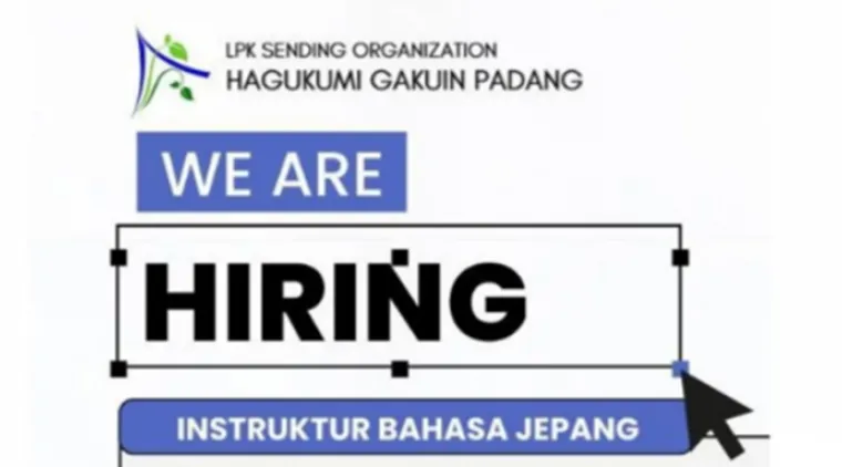 Dibuka! Lowongan Kerja Instruktur Bahasa Jepang di LPK Hagukumi Gakuni Padang