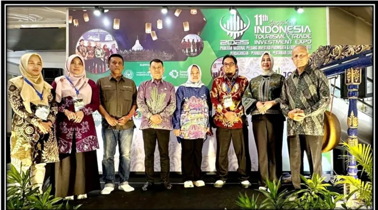 DPMPTSP Kalimantan Tengah Gencarkan Promosi Potensi Daerah di ITTIE 2025 Yogyakarta